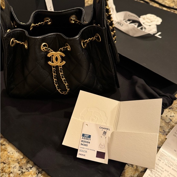 Brand new Chanel 25 Black Mini Bag Hard to find! - Picture 16 of 16